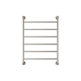 Lillian Heated Towel Rail 600 x 800mm Brushed Nickel