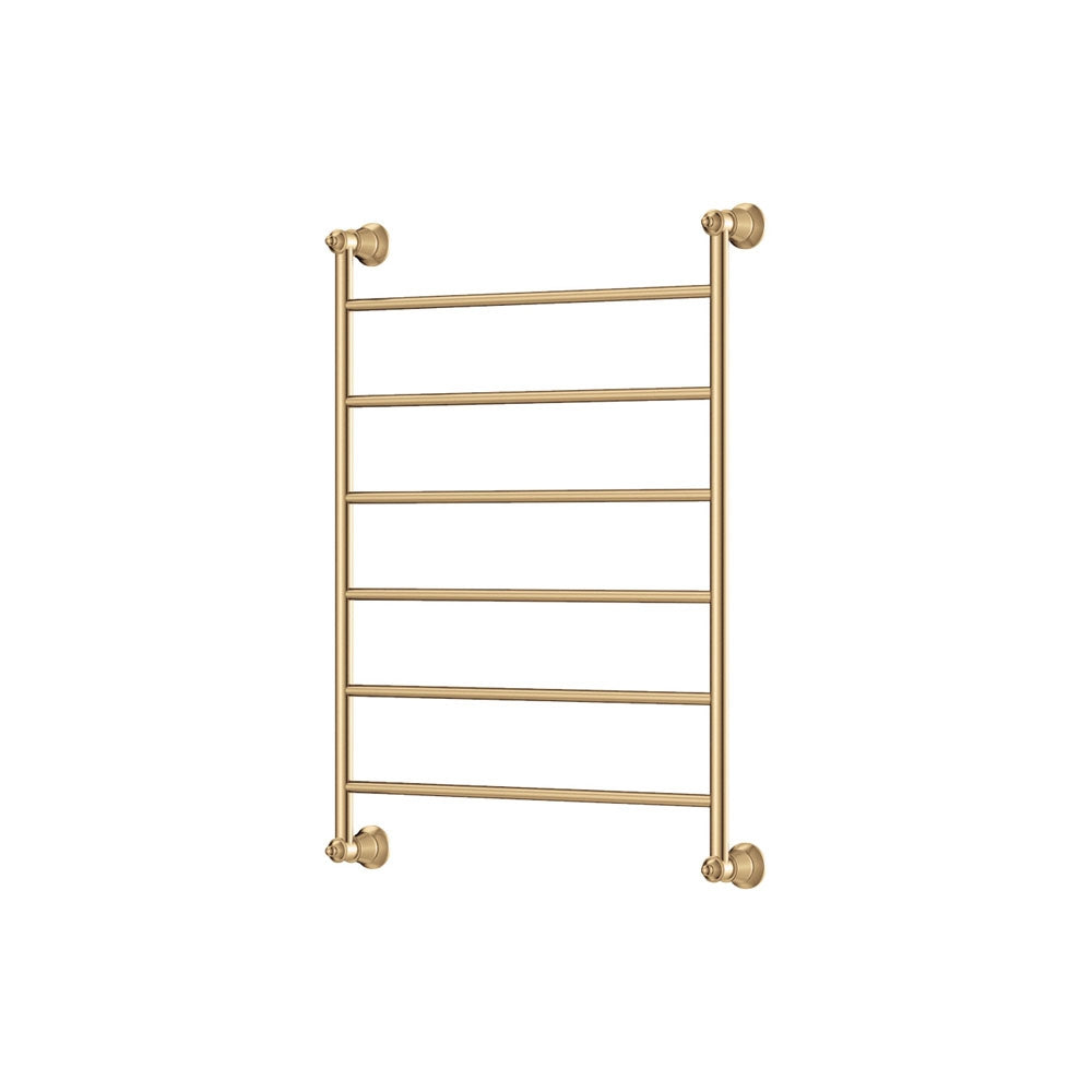 Lillian Heated Towel Rail 600 x 800mm Urban Brass