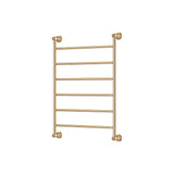 Lillian Heated Towel Rail 600 x 800mm Urban Brass