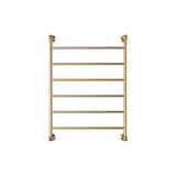 Lillian Heated Towel Rail 600 x 800mm Urban Brass