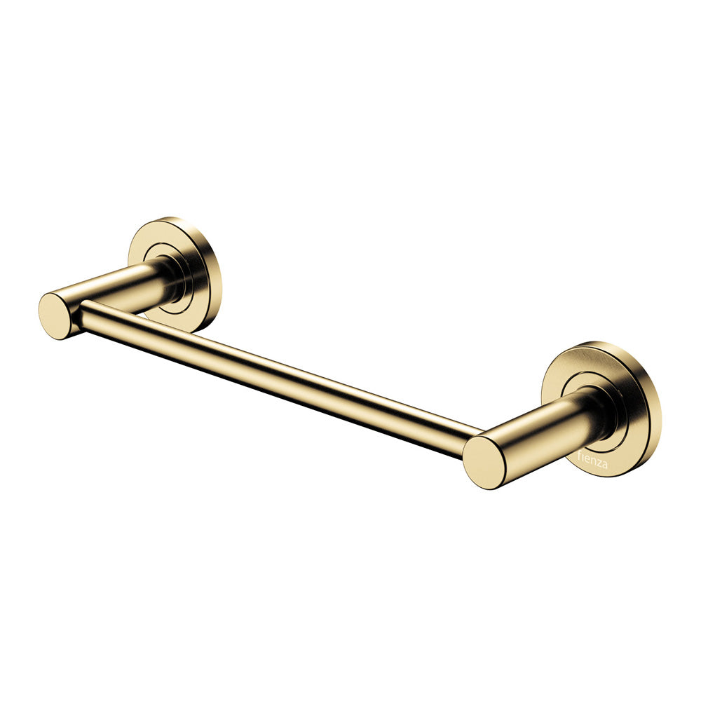 Kaya Single Towel Rail 300mm Urban Brass