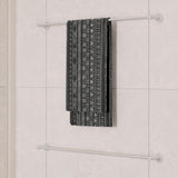 Kaya Single Towel Rail 900mm Matt White