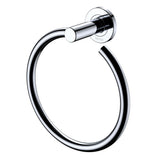 Kaya Hand Towel Ring Chrome