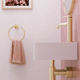 Kaya Hand Towel Ring Urban Brass