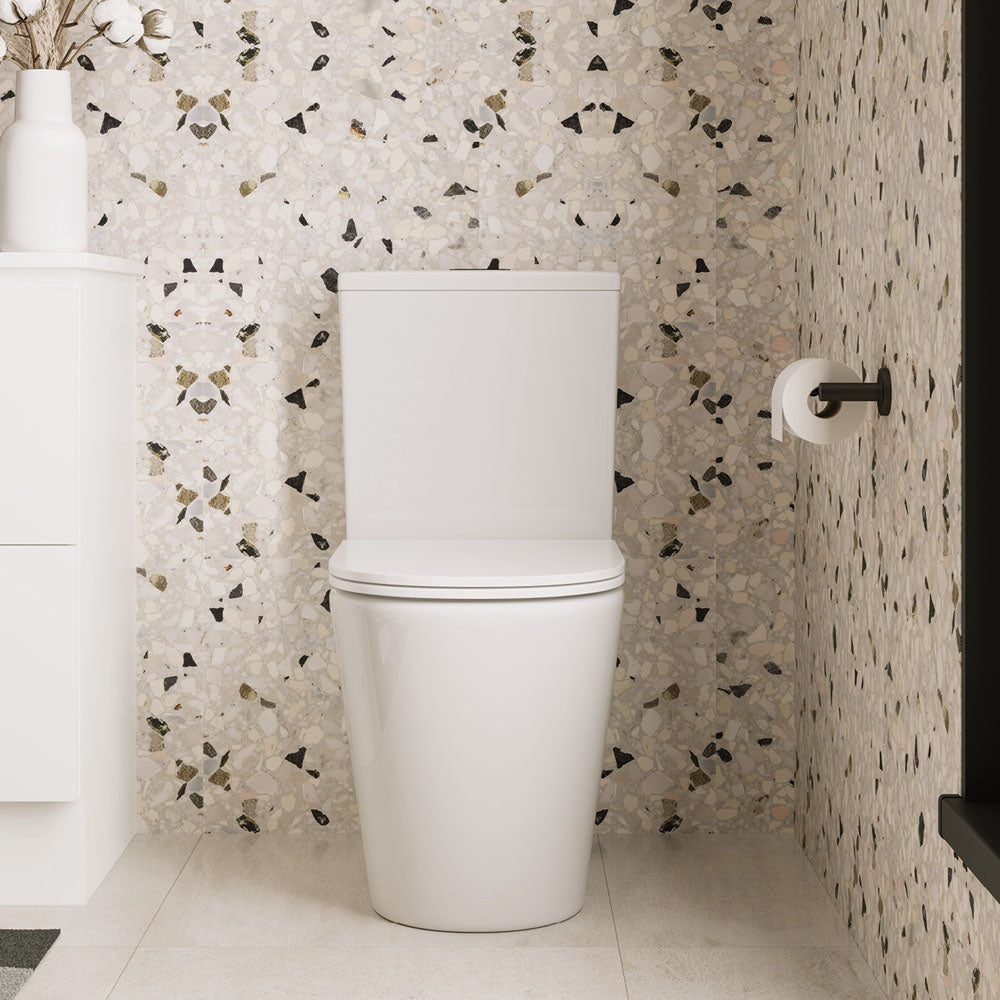 Kaya Toilet Roll Holder Matt Black
