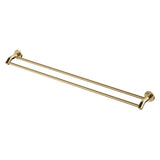 Kaya Double Towel Rail 900mm Urban Brass