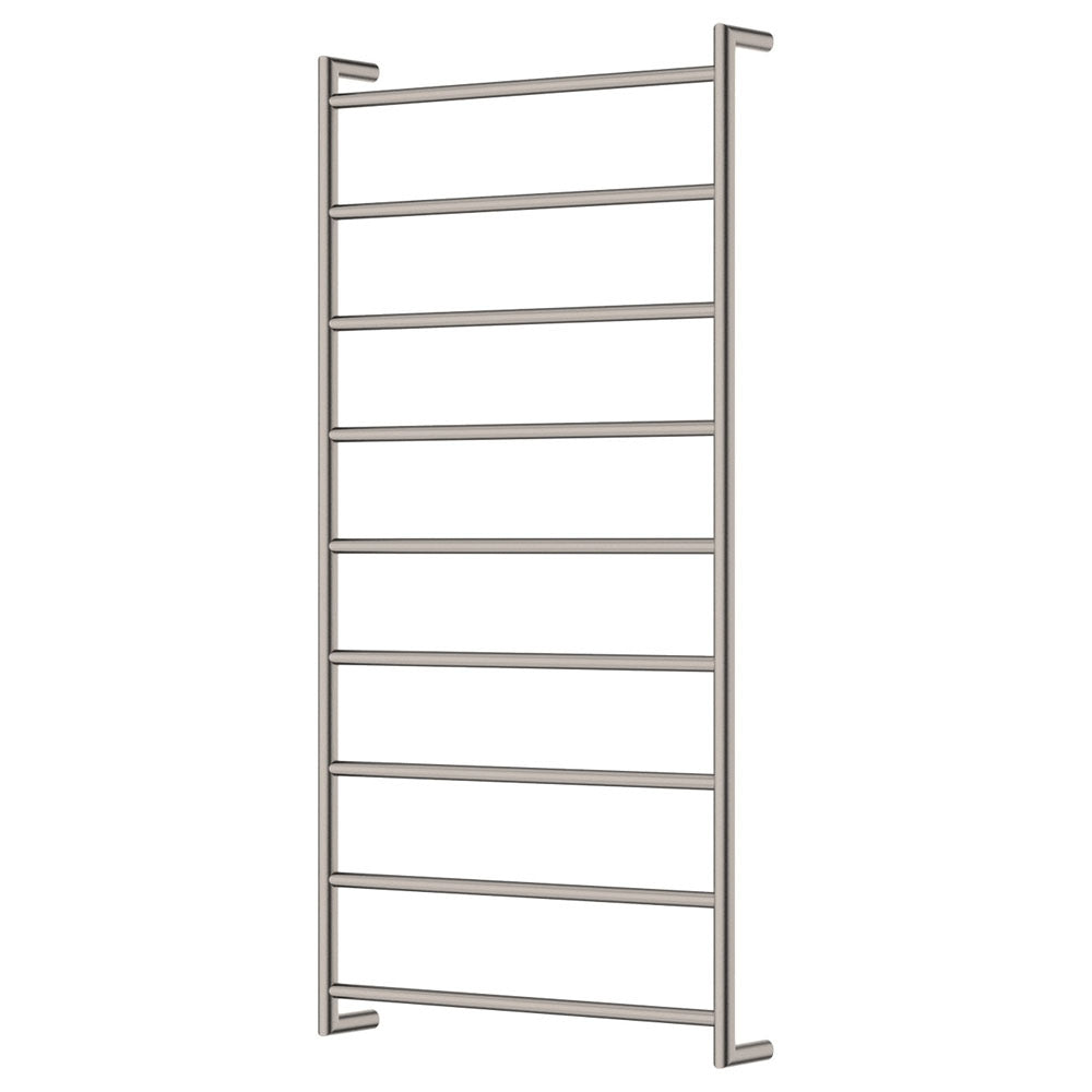 Kaya Heated Towel Rail 600 x 1200mm Brushed Nickel