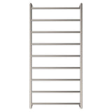 Kaya Heated Towel Rail 600 x 1200mm Brushed Nickel