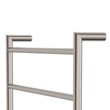 Kaya Heated Towel Rail 600 x 1200mm Brushed Nickel