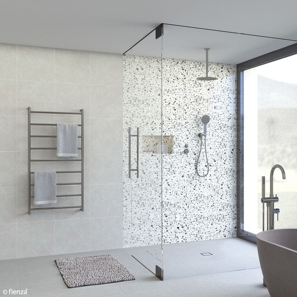 Kaya Heated Towel Rail 600 x 1200mm Gun Metal