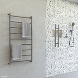 Kaya Heated Towel Rail 600 x 1200mm Gun Metal