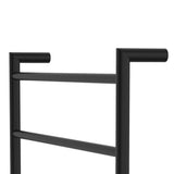 Kaya Heated Towel Rail 600 x 1200mm Matt Black