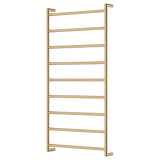 Kaya Heated Towel Rail 600 x 1200mm Urban Brass