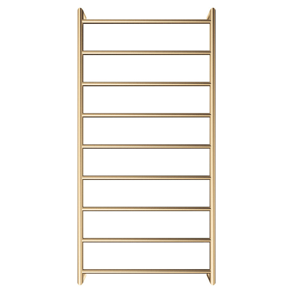Kaya Heated Towel Rail 600 x 1200mm Urban Brass