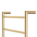 Kaya Heated Towel Rail 600 x 1200mm Urban Brass