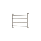 Kaya Heated Towel Rail 600 x 450mm Brushed Nickel