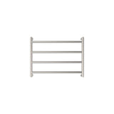 Kaya Heated Towel Rail 600 x 450mm Brushed Nickel