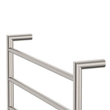 Kaya Heated Towel Rail 600 x 450mm Brushed Nickel