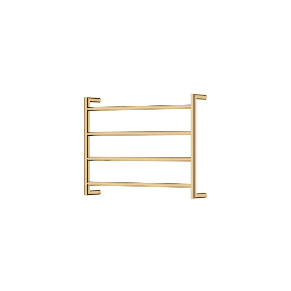 Kaya Heated Towel Rail 600 x 450mm Urban Brass