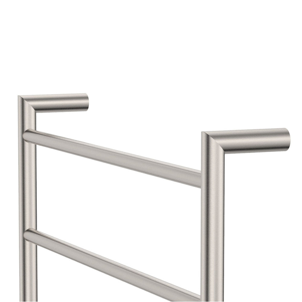 Kaya Heated Towel Rail 600 x 800mm Brushed Nickel