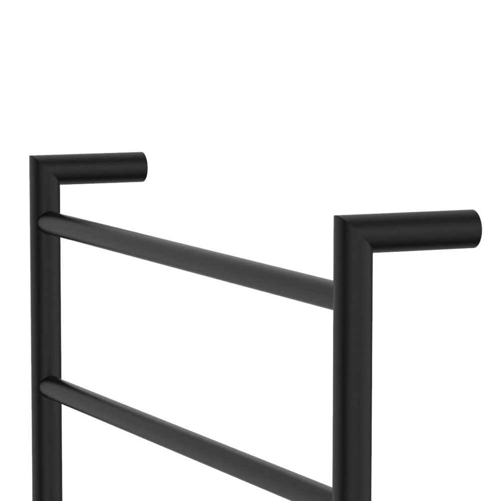 Kaya Heated Towel Rail 600 x 800mm Matt Black