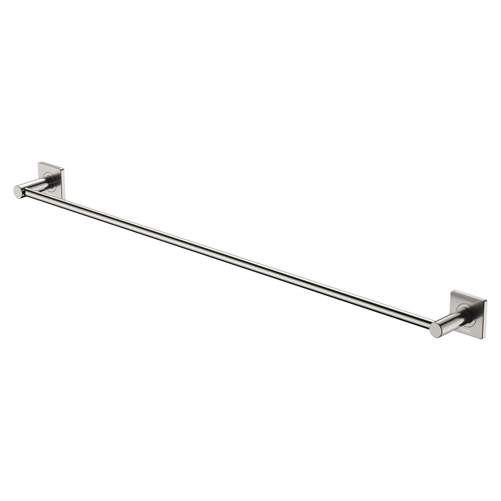 Sansa Single Towel Rail 900mm Brushed Nickel