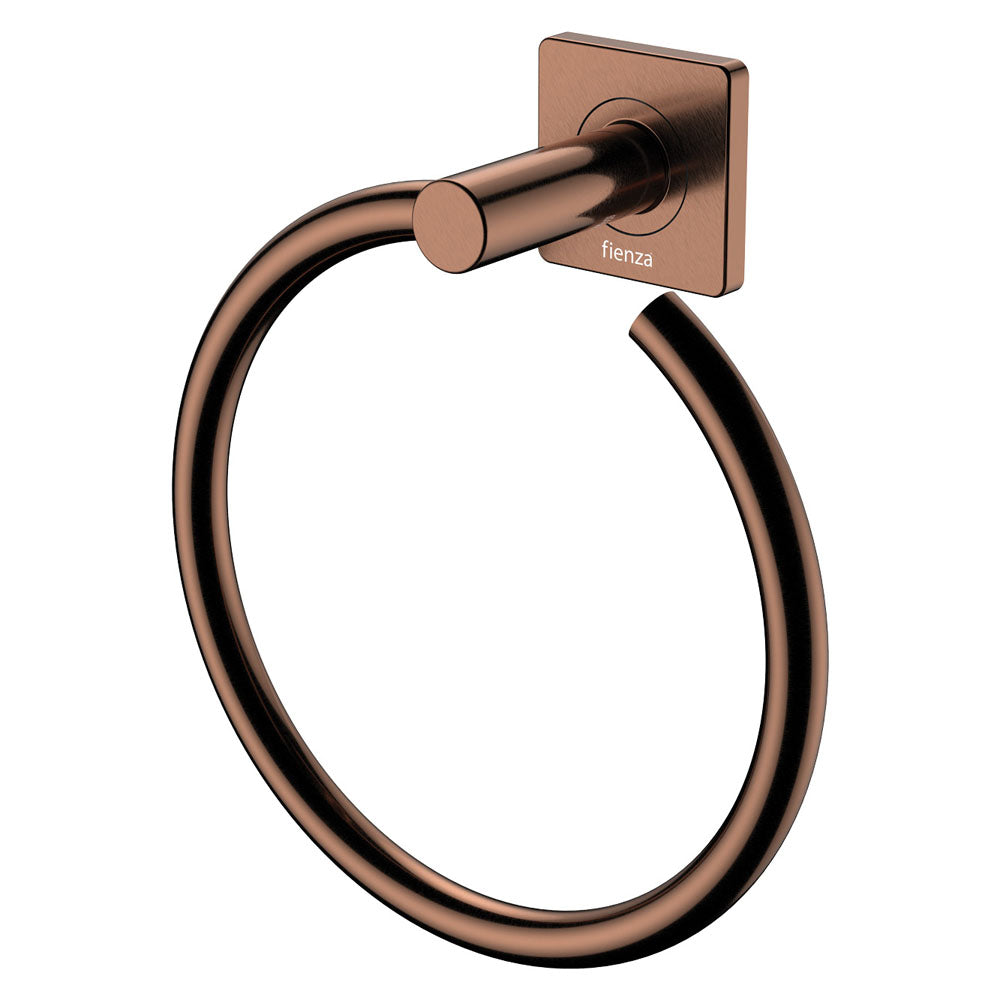 Sansa Hand Towel Ring Brushed Copper