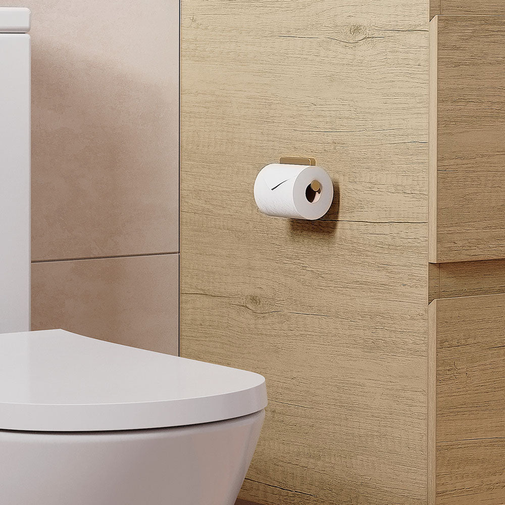 Sansa Toilet Roll Holder Urban Brass