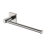 Sansa Hand Towel Rail / Toilet Roll Holder Brushed Nickel