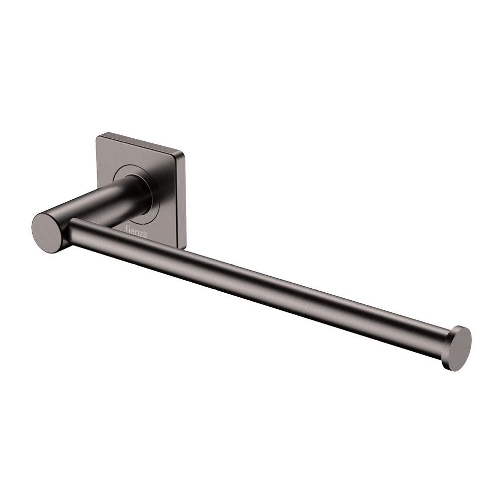 Sansa Hand Towel Rail / Toilet Roll Holder Gun Metal