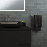 Sansa Hand Towel Rail / Toilet Roll Holder Gun Metal