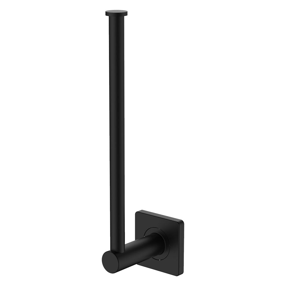 Sansa Hand Towel Rail / Toilet Roll Holder Matt Black