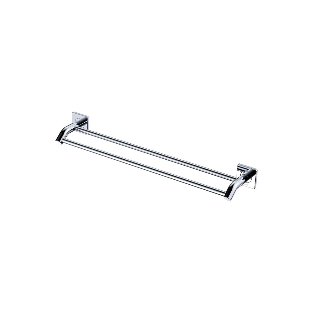 Sansa Double Towel Rail 600mm Chrome