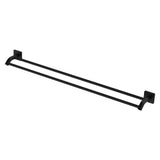 Sansa Double Towel Rail 900mm Matt Black