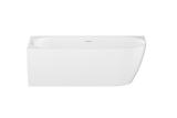 Glacier Acrylic Right Corner Bath 1700