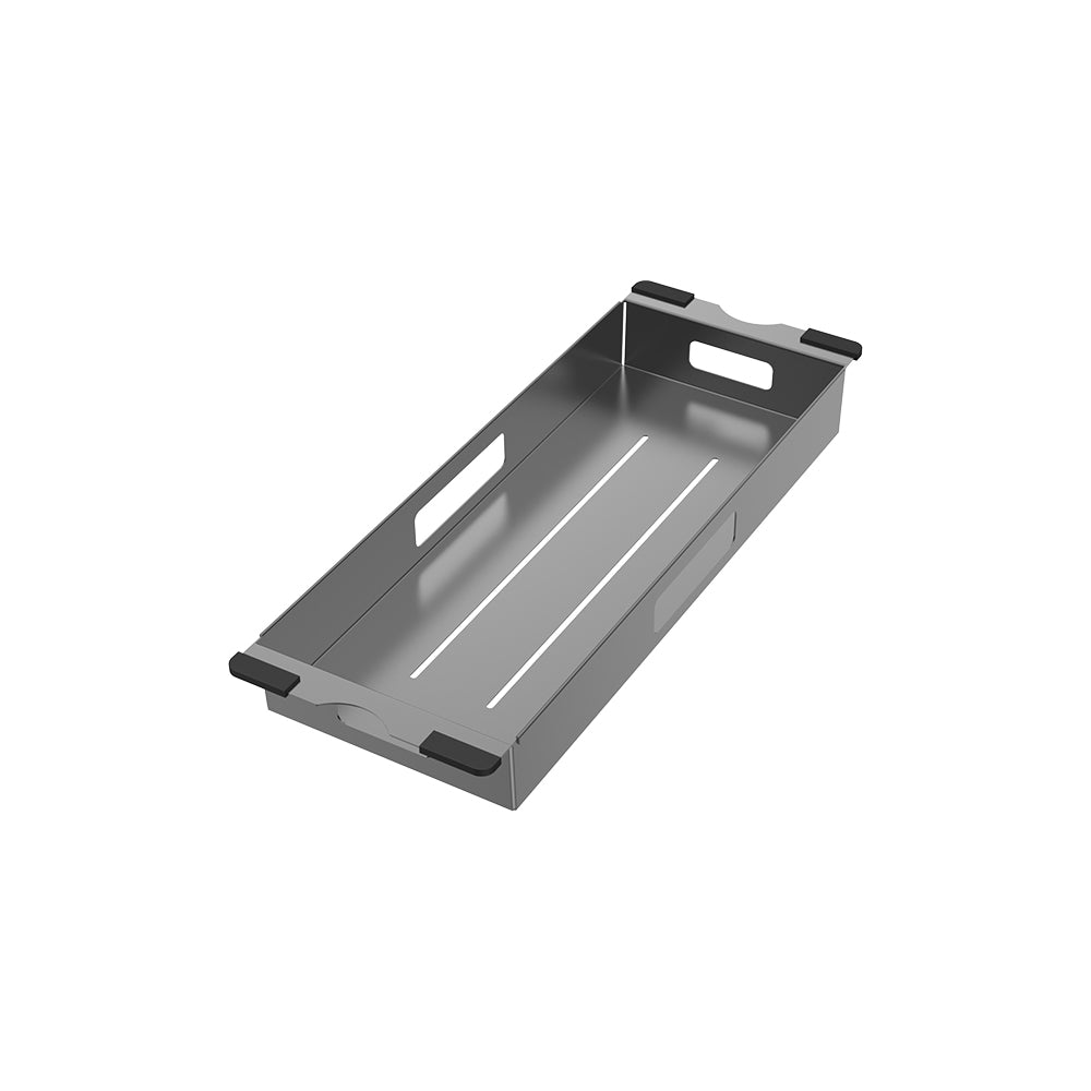 Hana 32L Single Kitchen Sink Kit, PVD Carbon Metal