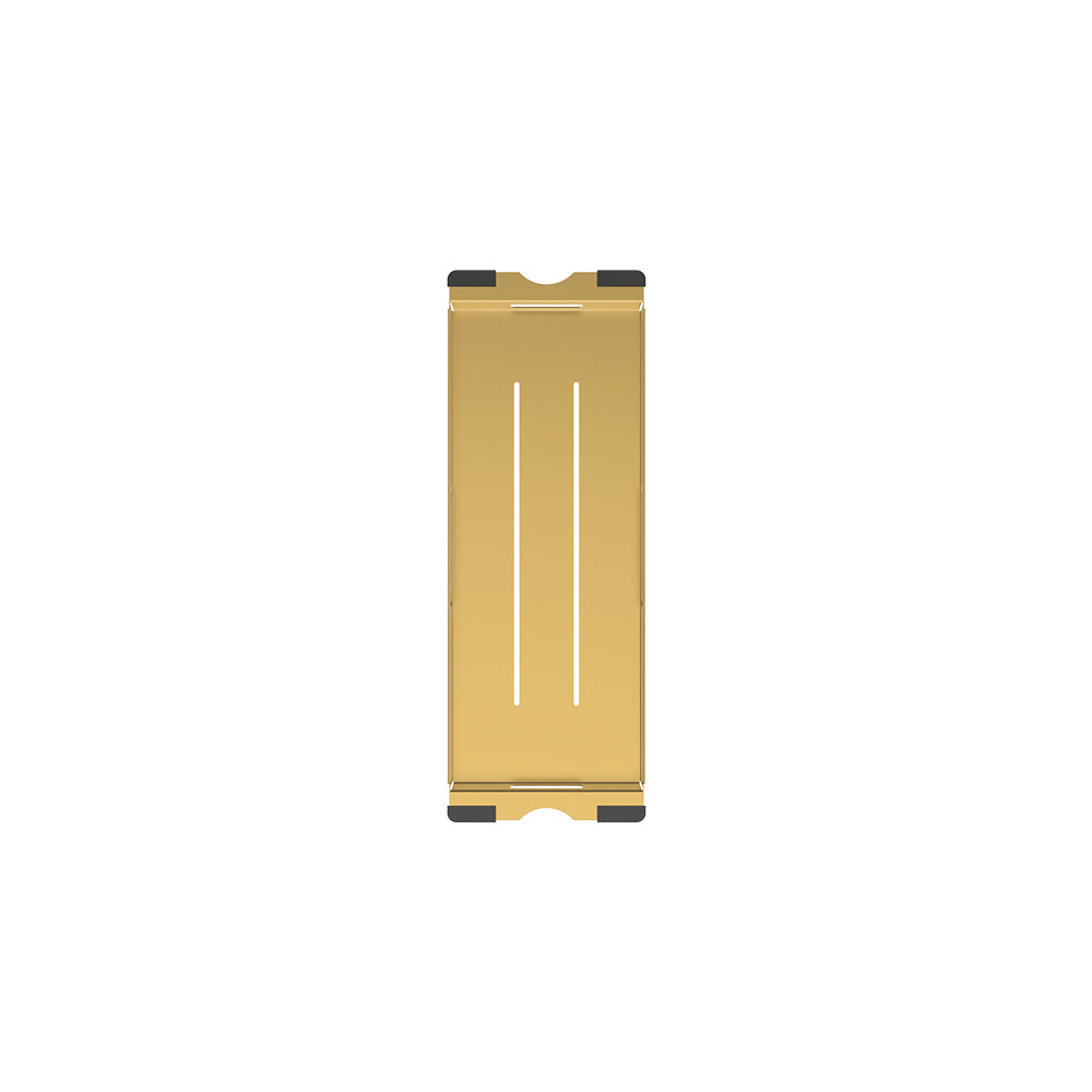 Hana Sink Colander, PVD Rugged Brass