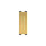 Hana Sink Colander, PVD Rugged Brass