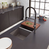 Hana 27L Sink Protector, PVD Carbon Metal