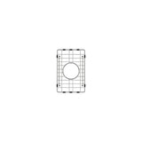 Hana 10L Sink Protector, Stainless Steel