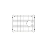 Hana 40L Double Sink Protector, Stainless Steel