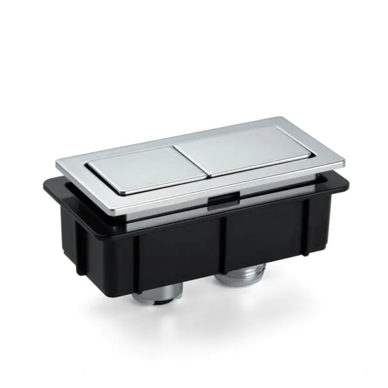 Zumi Back To Wall Toilet Suite Button - Brushed Nickel