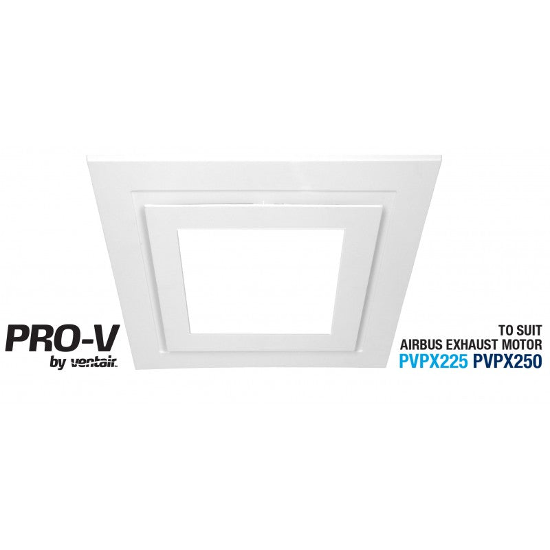 AIRBUS 250 FASCIA - White Square with LED Light