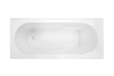 Adatto 1510 Inset Bath - White