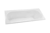 Adatto 1510 Inset Bath - White