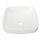 An image of Timberline's Addison Basin 400mm White Gloss