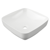 An image of Timberline's Addison Basin 400mm White Gloss