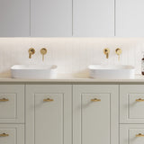 A lifestyle image of Timberline's Addison Basin 400mm White Matt