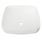 An image of Timberline's Addison Basin 400mm White Matt