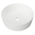 An image of Timberline's Allure Arrow Basin 360mm White Matt